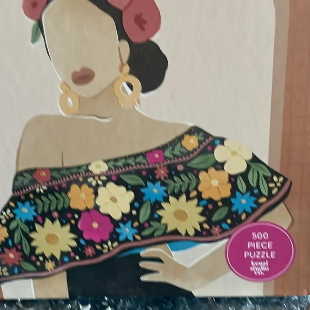 Flamenco woman 💃 puzzle pieces 500 piece set Spanish heritage girls kids games